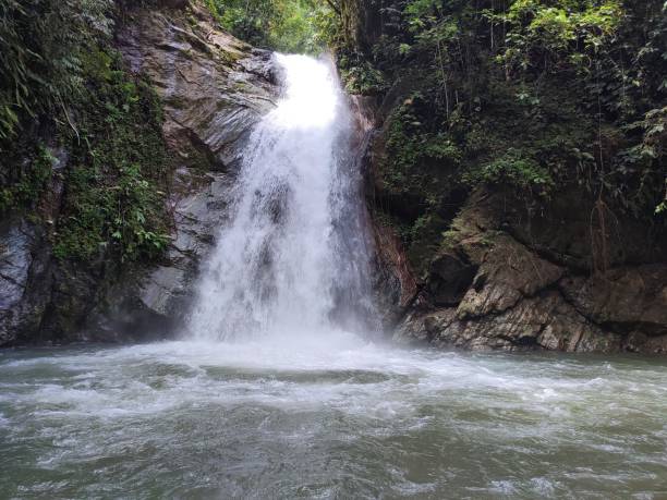 istock view of the waterfall in Kalimantan 1487114859
