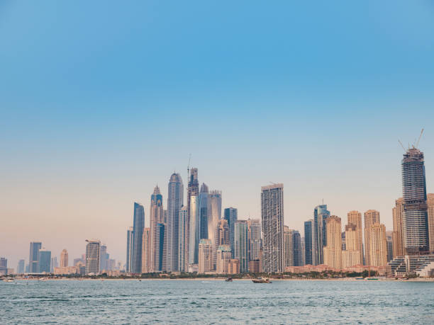 plaża jumeirah - united arab emirates dubai marina asia arabia zdjęcia i obrazy z banku zdjęć