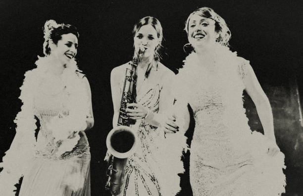 istock The women's jazz band. 1487128021