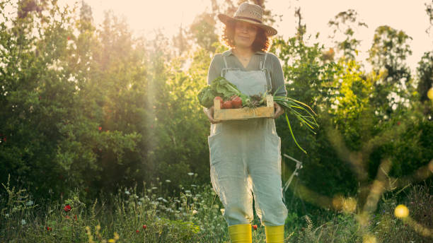 istock Young woman in the garden 1487131671