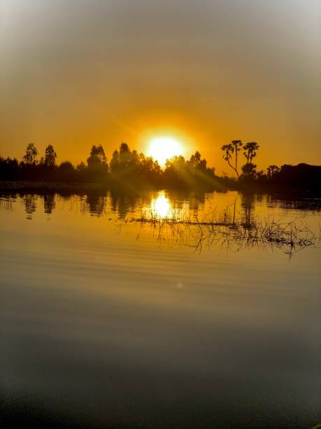 istock twilight on the Niger river 1487143212