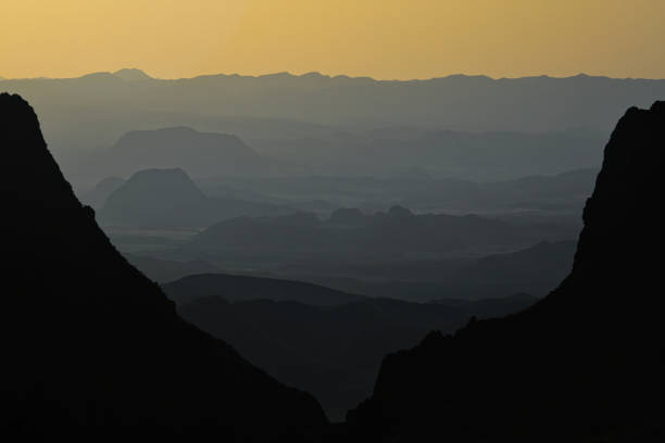 istock Sunset and Mountain Shadows at Big Bend National Park 1487149075