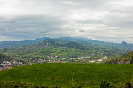 landscape panorama near Montebello