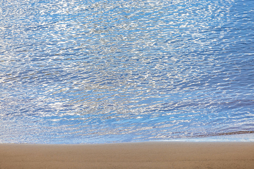 Overlooking beach, Belle-Ile-en-Mer, Britanny, France