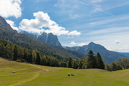 Mountain plateau Prato Piazza, Lavaredo National Park, Dolomites, European Alps, Italy,Europe ,Nikon D850