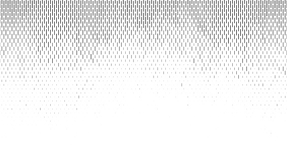 Black halftone lines pattern grid vector gradient illustration on white background