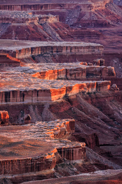 istock Sunset Glow on the White Rim 1487183031