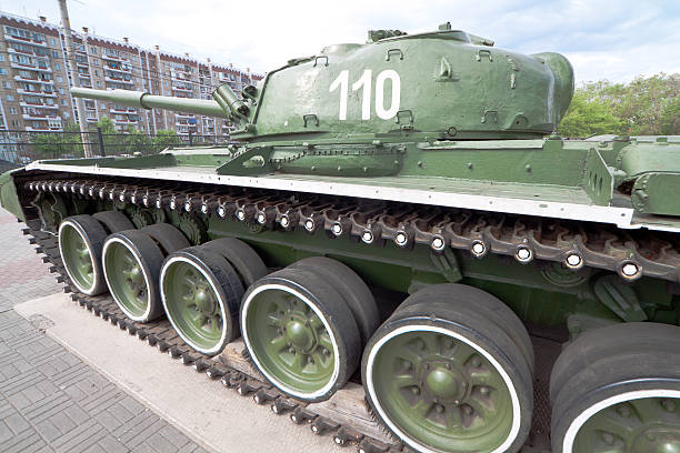 istock tank T-72 museum exhibit 148718891