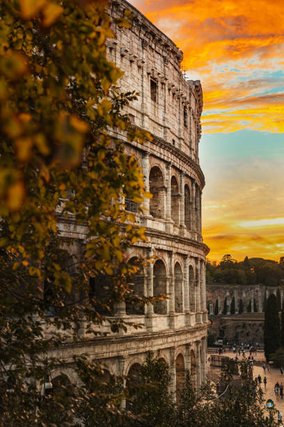 istock Colosseum Roman historical monument in Rome 1487189676