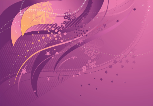 Background With Pink Forms Vector Stock Illustration - Download Image ...