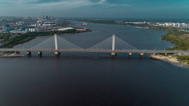 istock Hanging bridge connects Dar es salaam city 1487210003