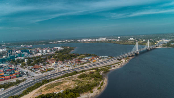 istock Hanging bridge connects Dar es salaam city 1487211130