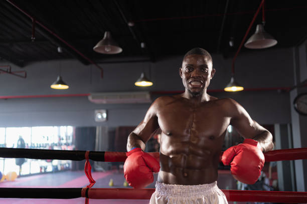 istock Boxers will also get a break between fights. In order for the body to relax and the trainer will recommend the next round of fights, Muay Thai, Thai martial arts. 1487213491
