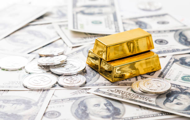 Dollar financial economy Dollar financial economy top gold ira stock pictures, royalty-free photos & images