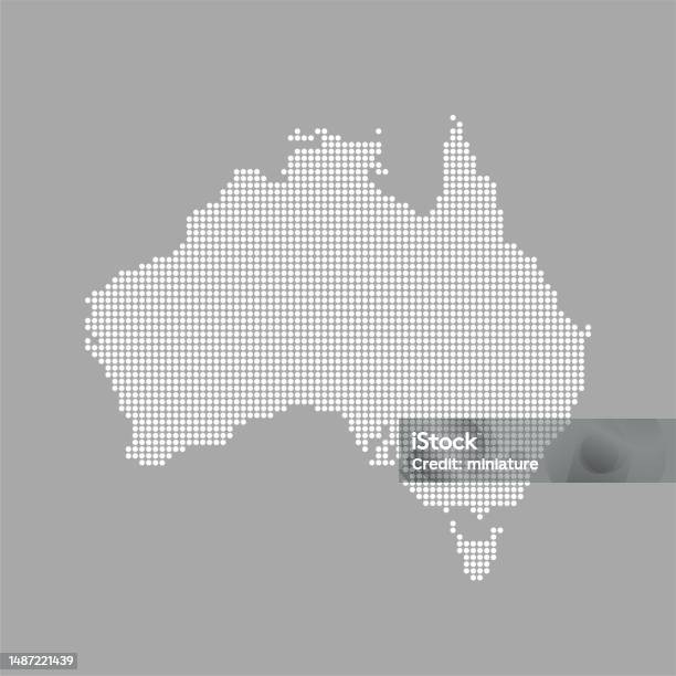 Abstract Colored Australia Map Australia Map Stock Illustration - Download Image Now - Abstract ...