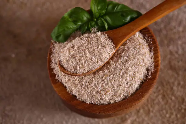 Photo of fiber psyllium for a healthy diet superfood
