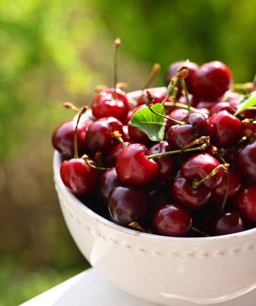 istock fresh cherry berries, healthy food 1487226473