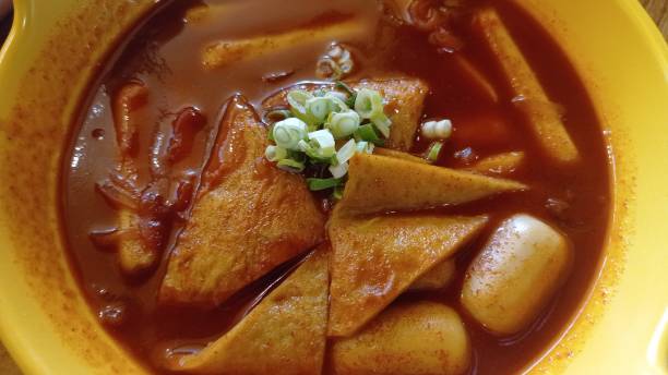istock Delicious Rabokki in bowl 1487230180