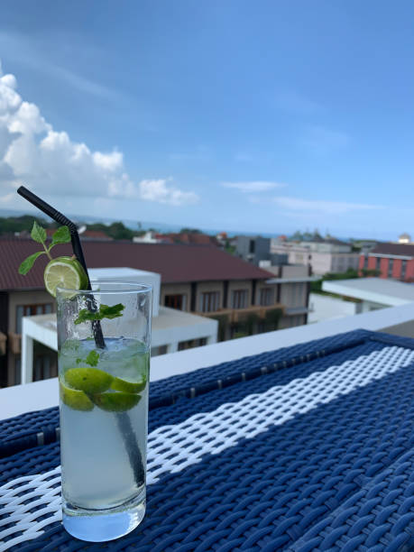 istock Enjoying Mojito at the balcony. 1487232639