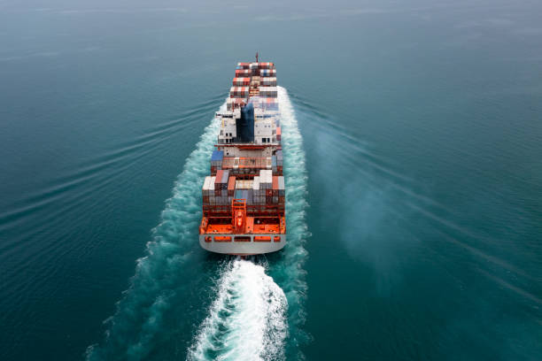 istock cargo container ship sailing in sea import and export business and industry logistic goods transportation of international by container ship in ocean fright aerial view 1487235497