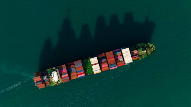 istock container ship business, logistic delivery service goods for import export international by sea, asia pacific , container ship transport, aerial view 1487235510