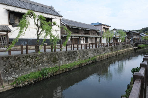 istock Street with old buildings 1487257791