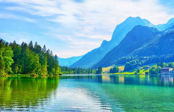 istock Hintersee Lake near Ramsau, Germany 1487258346
