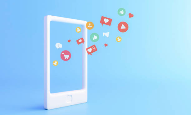 istock Social Media Concept With Icons 1487259261