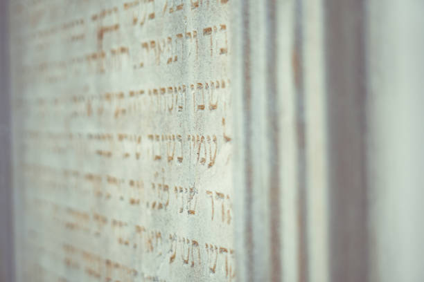 istock ancient inscriptions on stones in ruins 1487259405