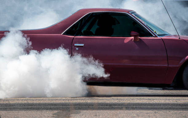 istock Sportscar burnout 1487267140