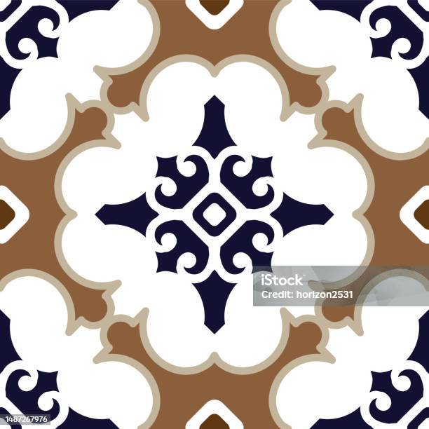 Tile Background Vector Tile Pattern Vector Stock Illustration - Download Image Now - Abstract ...