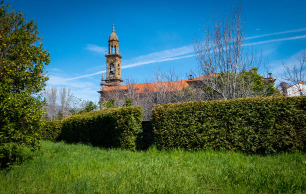 istock Church in Carnota, Galicia, Spain 1487273530