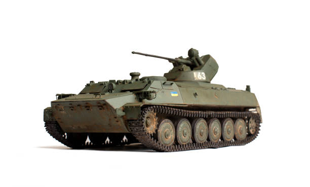 istock Scale model of old vehicle 1487280563