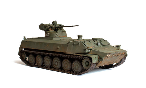 istock Scale model of old vehicle 1487280573