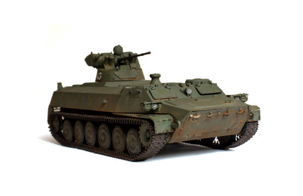 istock Scale model of old vehicle 1487280598