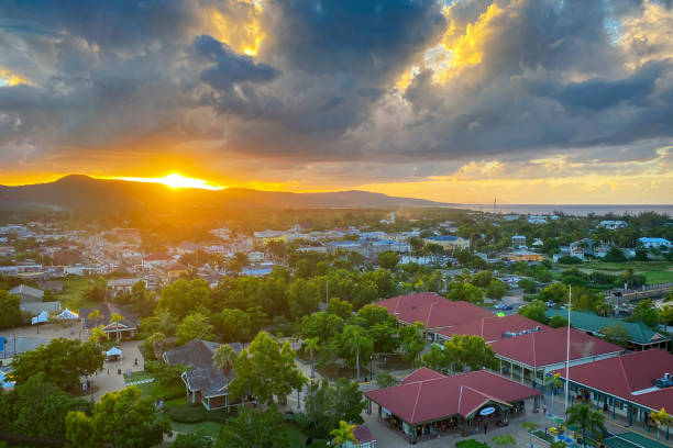 istock Sunset over Falmouth, Jamaica 1487285853