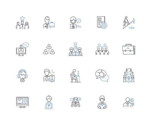 Craft line icons collection. Embroidery, Knitting, Weaving, Crochet, Sewing, Quilting, Painting vector and linear illustration. Pottery,Sculpture,Papermaking outline signs set Craft outline icons collection. Embroidery, Knitting, Weaving, Crochet, Sewing, Quilting, Painting vector and illustration concept set. Sculpture,Papermaking linear signs and symbols book binding illustrations stock illustrations