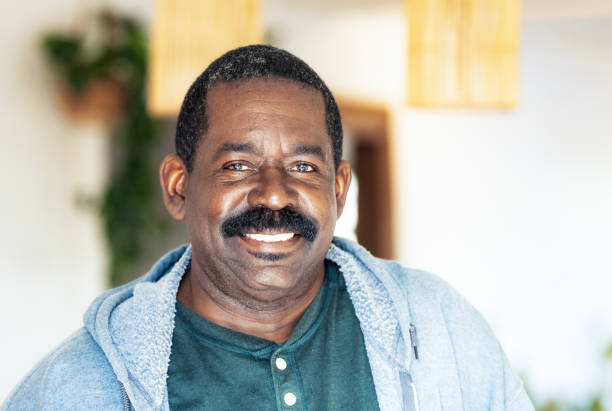 istock Indoor head and shoulders portrait 1487292120