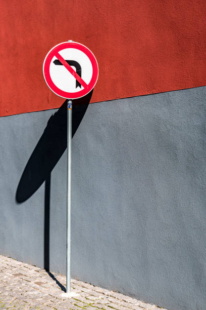 No stopping traffic sign