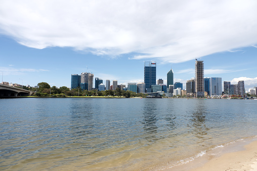 Perth CBD from Swan River
