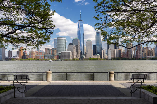 istock Manhattan skyline in New York 1487302496