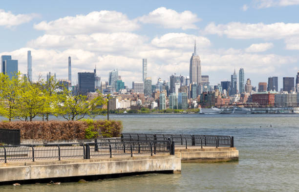 istock Manhattan skyline in New York 1487302827