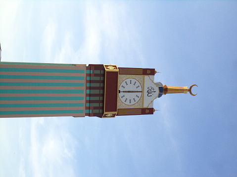 Copying clock Makkah in Indonesian