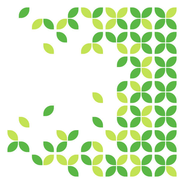 ilustrații de stoc cu textura stilului scandinav. fundal geometric abstract textura frunzelor. bright cadru etichetă invitație de hârtie, vânzări, banner, web. - ceai