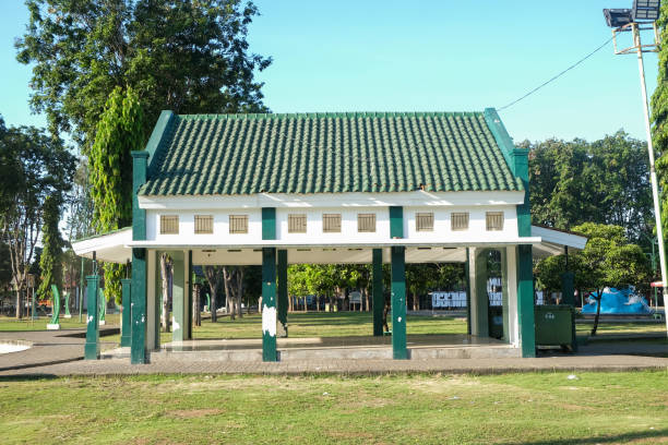 istock Building on the probolinggo townsquare. 1487324192