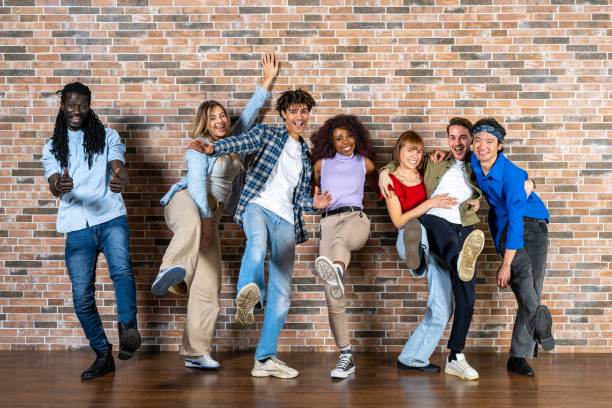 istock Group of young people from all over the world 1487325676