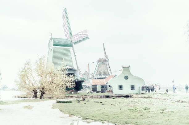 Impressions of the windmills at Zaanse Schans, just north of Amsterdam. Part of a series.