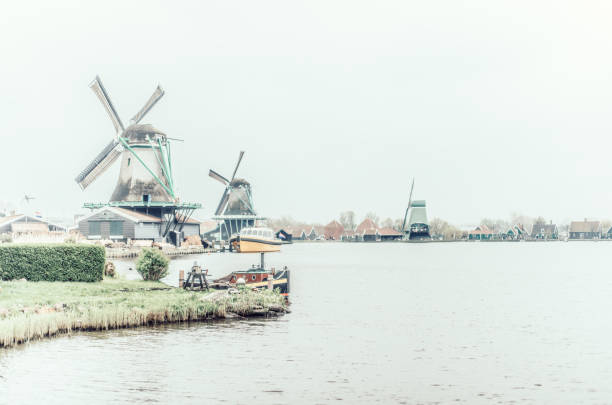 Impressions of the windmills at Zaanse Schans, just north of Amsterdam. Part of a series.