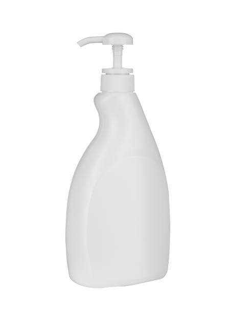 istock Realistic empty packages for body cosmetic bottle with clipping path. 1487335120