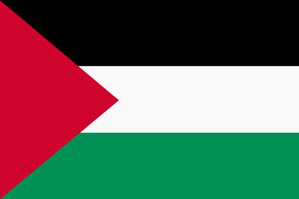 Flag of Palestine background illustration large file A Flag of Palestine background illustration large file palestinian flag stock illustrations